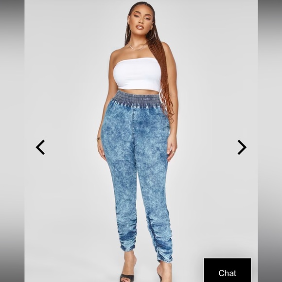 Elissa Acid Wash Denim Jacket and pants set - Picture 6 of 11